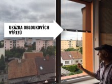Novoscreen pružinová roleta v minikazete